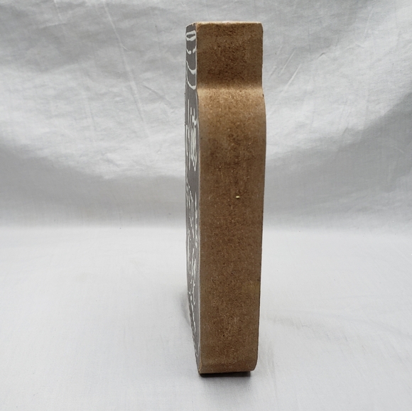 Wood Autumn Fall Decor Mason Jar "Nuts For Fall" - Picture 2 of 5